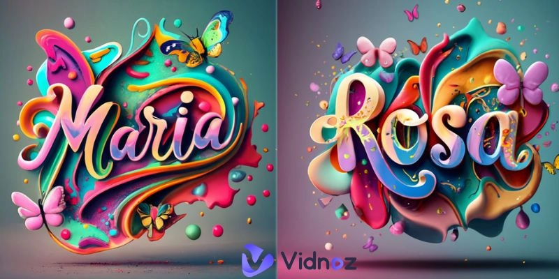 4 Herramientas gratis para crear nombres 3D con inteligencia artificial