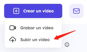 Subir el Video con Marca de Agua