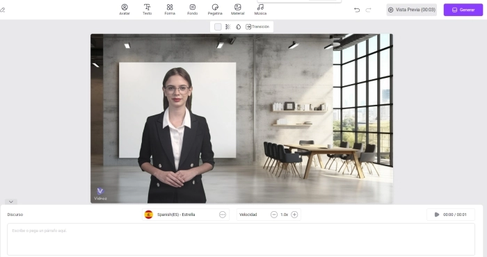 Crear videos con fotos ejecutivas