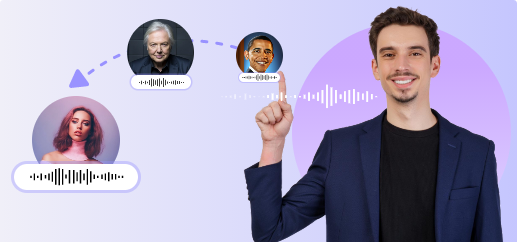 Generador de voces IA de famosos