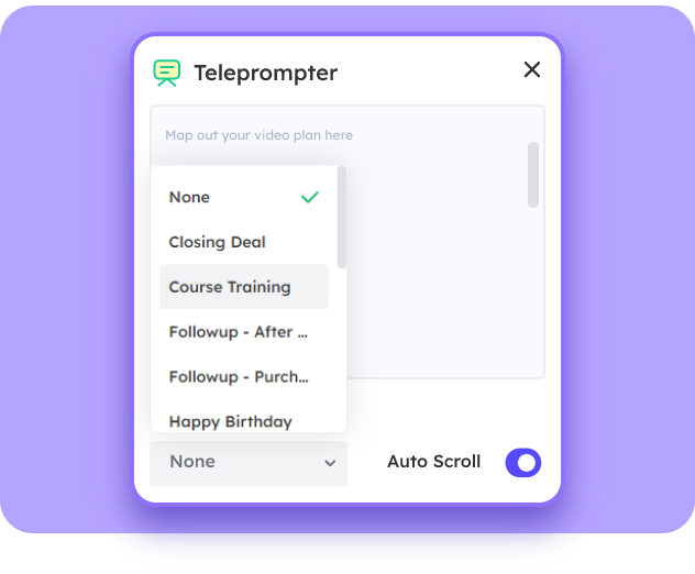 Activar telepronter online